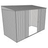 Build-a-Shed 3.0 x 1.5 x 2.0m Double Sliding Door Skillion Shed - Zinc