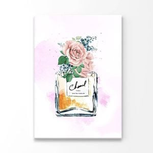 Luxury Yellow Colored Perfume  Print 100% Australian Made 90 x 120cm  (Acrylic)