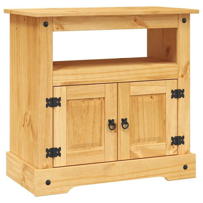 vidaXL TV Cabinet Mexican Pine Corona Range 80x43x78cm Entertainment Centre