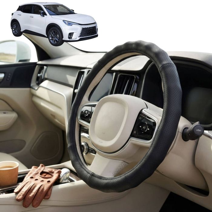 Australian Goose Steering Wheel Cover for Lexus LBX 2024 - Current Circle Black