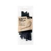Click 150mm Black EZ-Release Releasable Cable Tie - 25 Pack