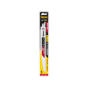 Kango 9” 5 TPI Wood Demo Reciprocating Saw Blade - 5 Pack