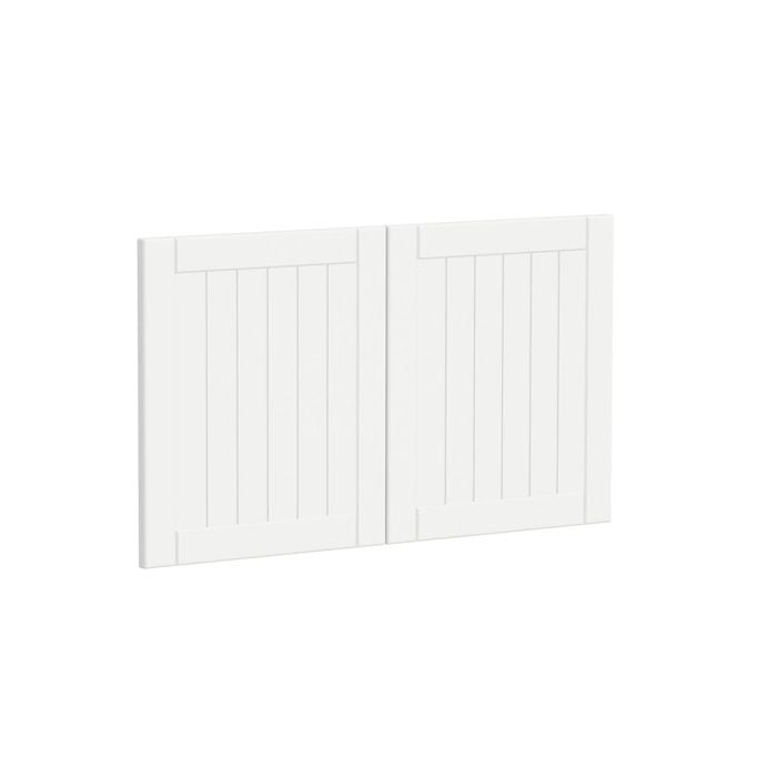 Kaboodle 800mm Vanilla Essence Country Farmhouse Sink Doors - 2 Pack