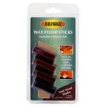 Briwax Dark Soft Wax Filler Stick - 4 Pack