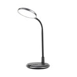 Brilliant 38cm Black Thrive Light Tone Changing LED Desk Lamp
