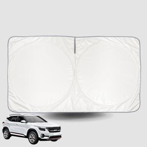 Windscreen Sun Shade for Kia® Seltos 2019-Current Universal Fit Window Visor UV Block