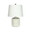 Oriel Lighting Bikki Complete Table Lamp - Antique White 36cm