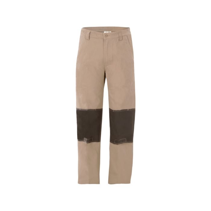 Craftright Size 92 Khaki Oxford Trim Pant - Size 92