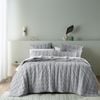 Bianca Langston Comforter Silver Queen/king Bed With Pillowcase