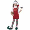 Toymaker Elf Santa Helper Christmas Festival Fancy Dress Up Girls Costume XS
