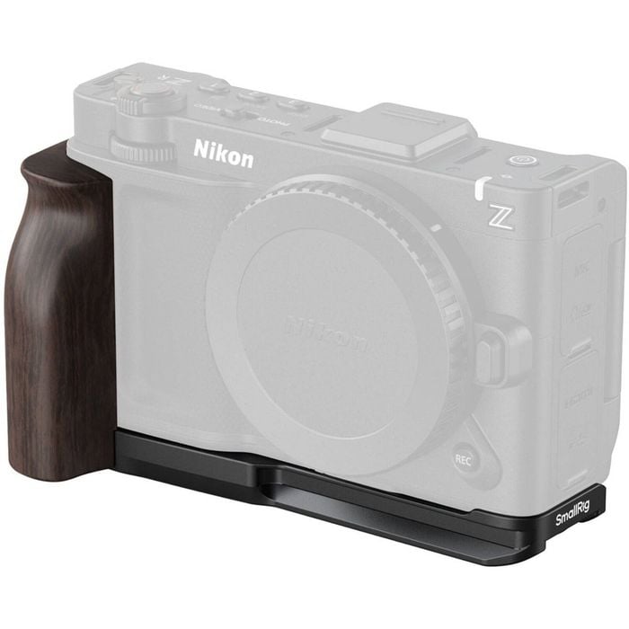 SmallRig L-Shaped Mount Plate with Wooden Handle for Nikon ZR 5906