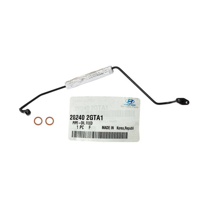 Genuine Turbo Charger Oil Feed Pipe With Gaskets For Hyundai Veloster 2.0L Petrol 2015 Onwards