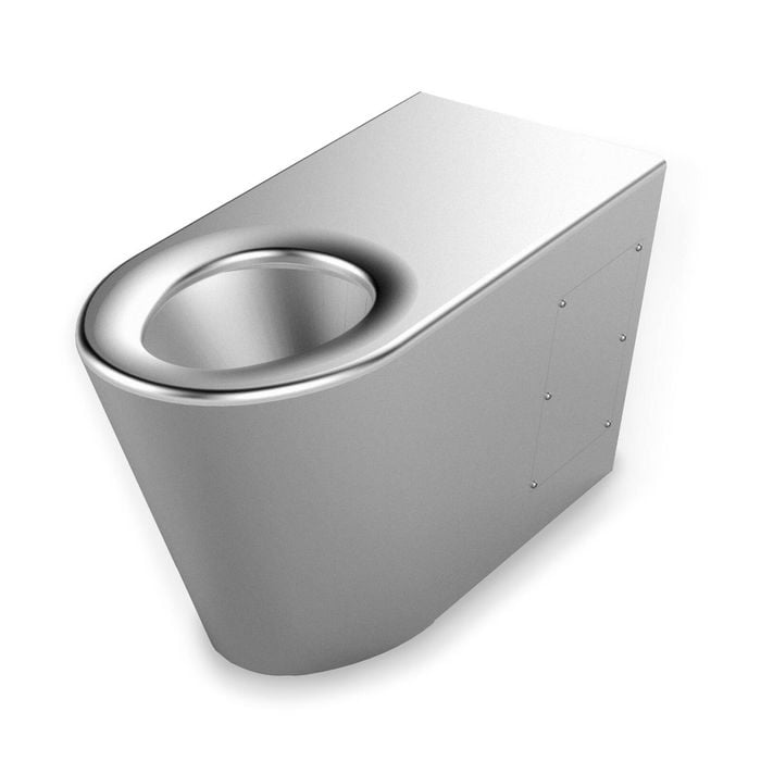 Stoddart Stainless Steel Disabled Compliant Toilet Pan