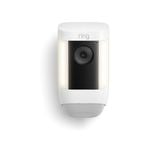 Ring White Battery 2K Spotlight Cam Pro