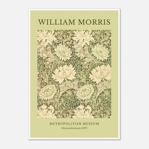 Galrie William Morris Chrysanthemum Print from the Metropolitan Museum Timeless (1877), Poster Only, A1 60 x 84cm (23 x 33inch)