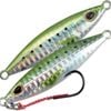60gm Storm Gomoku Koika Jig - Slow Pitch Jig Fishing Lure - Green Sardine