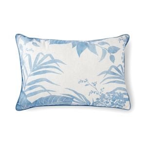 MadrasLink Isle Blue Lumbar Cushion