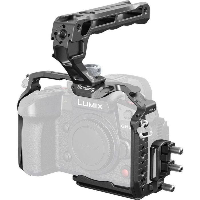 Smallrig Hawklock Quick Release Cage Kit For Panasonic Lumix Gh7 / Gh6 4825
