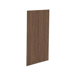 Kaboodle 900mm Walnut Modern Pantry Door - 2 Pack