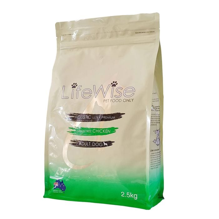 Lifewise Adult Dry Dog Food Chicken W/ Turkey & Vegetables 2.5kg