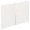 Kaboodle 900mm Gloss White Modern Rangehood Doors - 2 Pack