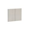 Kaboodle 600mm Provincial White Modern Farmhouse Sink Doors - 2 Pack