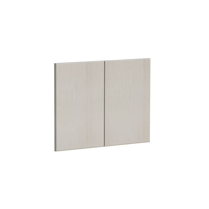 Kaboodle 600mm Provincial White Modern Farmhouse Sink Doors - 2 Pack