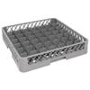 Vogue Glass Rack 49 Compartments Commercial Dishwasher Storage 500x500x100mm