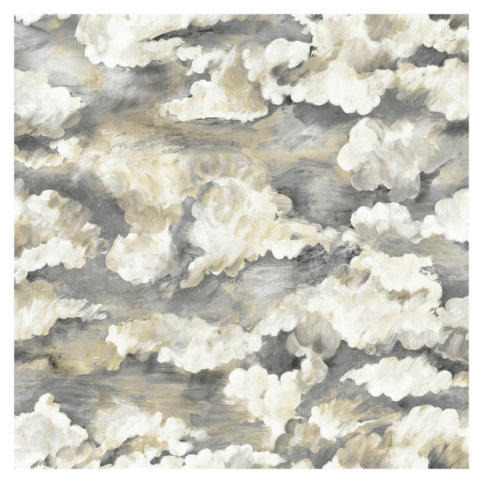 Sora Charcoal Wallpaper by Holden Decor  10.05m by  53cm