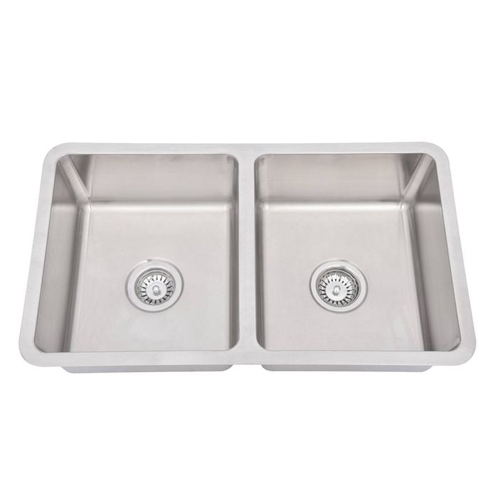 Estilo R25 Double Bowl Square Sink