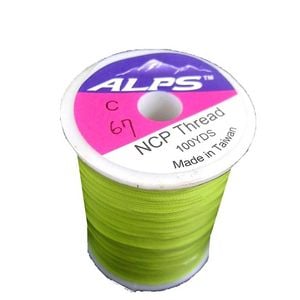 Alps 100yds Spring Green Rod Wrapping Thread-Size C(0.2mm) Rod Binding Cotton