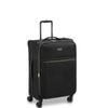 Delsey Brochant 3 Softside Medium Spinner Suitcase - 67cm - Deep Black