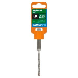 Sutton Tools 5.0 x 110mm 4 Cut SDS Plus Masonry Drill Bit