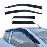 AUSGO Luxury Weather Shields for ISUZU D-MAX DMAX Extra Cab 2020-Onwards Weathershields Window Visors Wind Deflectors