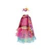Great Pretenders Super Duper Tutu Cape & Mask Girls Kids Costume Set Size 4-6