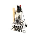 Cocktail Shaker Set Ss With Davis & Waddell Bar Board