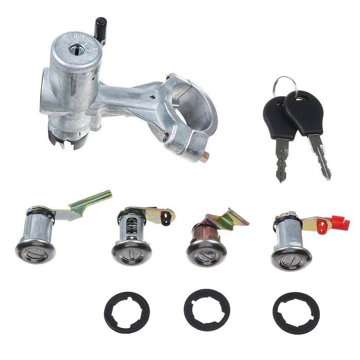 PriceDumb Ignition Barrel Door Lock Start Switch Key for Nissan Patrol GQ Y60 1988-1998 Car Kit