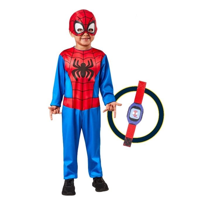Marvel Spidey Box Set Costume Dress Up Party Cosplay Kids Outfit Size 18-36m