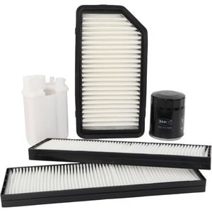 Oil Air Fuel Cabin Filter Kit For Hyundai I20 Pb 1.4l Petrol G4fa 2010~2015