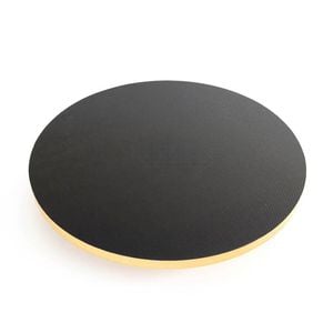 Wooden Balance Board With Pvc Surface - 50cm Stability Trainer For Injury Recovery & Sport