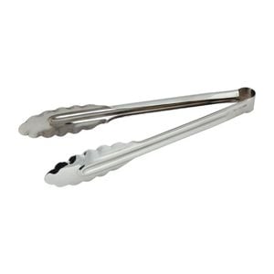 Caterchef Utility Tongs Mini 180mm Stainless Steel Kitchen Cooking Serving Utensil