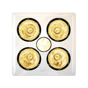 IXL Tastic Original 3 In 1 Bathroom Heat Fan Light