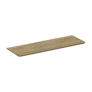 Flexi Storage Home Solutions 900 x 15 x 300mm Oak Curved Shelf