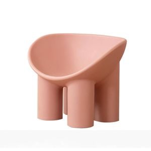 MIUZ Roly Poly Chair Lounge Chair Replica Chair Designer Modern Seat [Pink]