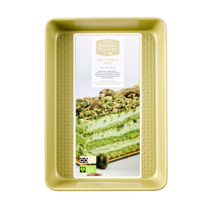 Bakers Delight Cuisson Rectangle Pan Matcha