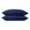 2pc Canningvale Beautysilks Pillowcase Home Bedding Indigo Blue