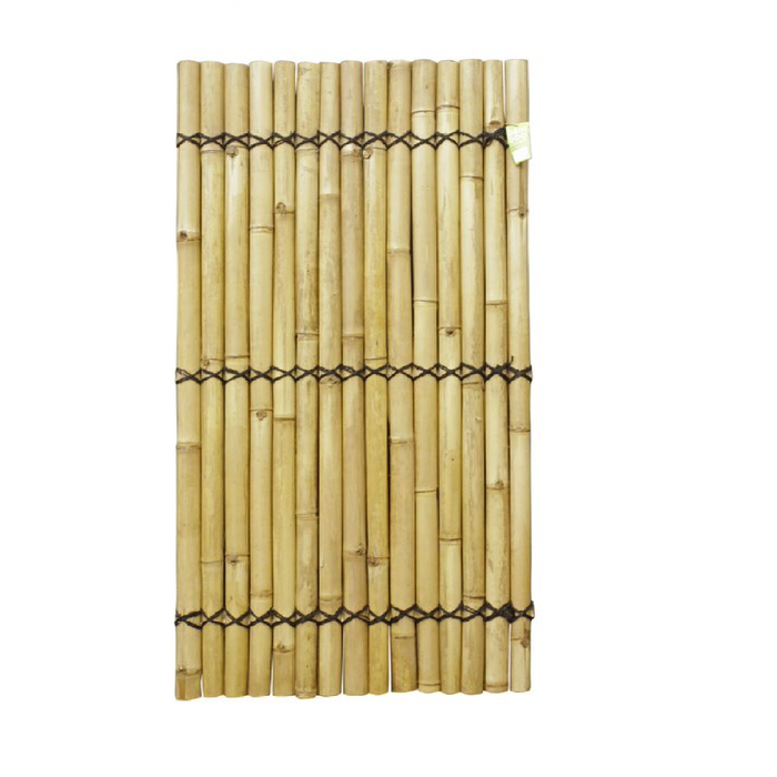 Lattice Makers 1800 x 900mm Yellow Bamboo Half Raft Screen