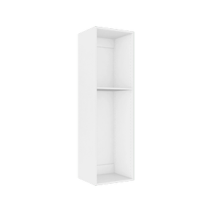 Lugna 1536 x 450 x 380mm White Cabinet Shell