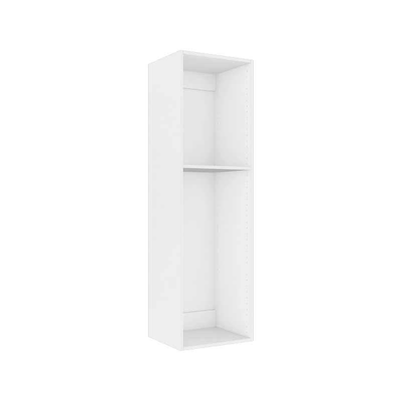 Lugna 1536 x 450 x 380mm White Cabinet Shell