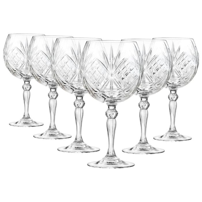 RCR Crystal Melodia Gin Glasses - 650ml - Pack of 6